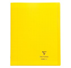 Cuaderno Koverbook Clairefontaine 24 x 32 cm cuadros grandes 96 páginas