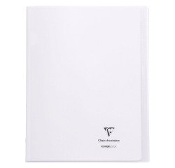 Cuaderno Koverbook Clairefontaine 24 x 32 cm cuadros grandes 96 páginas