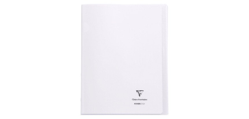 Cuaderno Koverbook Clairefontaine 24 x 32 cm cuadros grandes 96 páginas