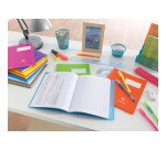 Cahier Koverbook Clairefontaine 24 x 32 cm grand carreaux 96 pages