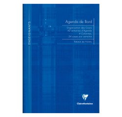 Agenda de bord broché Clairefontaine A4 21 x 29,7 cm - 144 pages