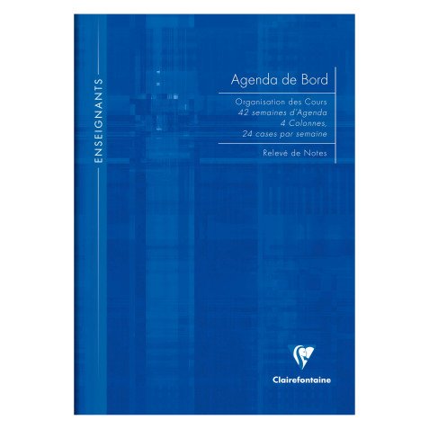Agenda de bord A4 Clairefontaine 144 pages
