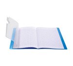Cahier Koverbook Clairefontaine 24 x 32 cm grand carreaux 96 pages