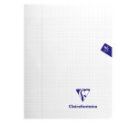 Geniet schrift Clairfontaine Mimesys 17x22 cm grote ruiten 96 bladzijden