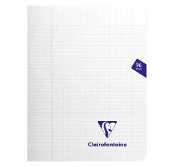 Stapled notebook Clairefontaine Mimesys 17 x 22 cm Seyes ruled 96 Pages 
