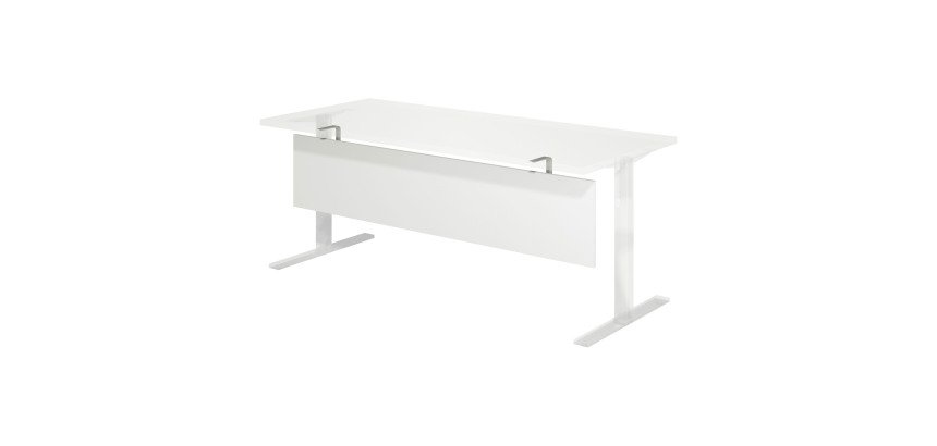 Voile de fond L 180 cm pour bureau droit Idéa