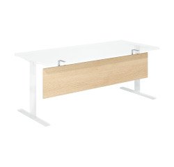 Hintergrund aus Holz für den Schreibtisch Squadra - Optyma.