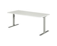 Bureau droit piètement métal Optyma