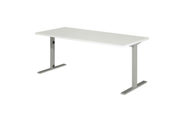 Bureau droit piètement métal Optyma