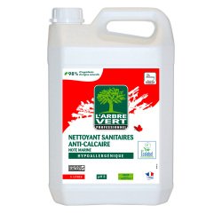 Nettoyant anticalcaire sanitaire L’Arbre Vert professionnel – Bidon de 5 L