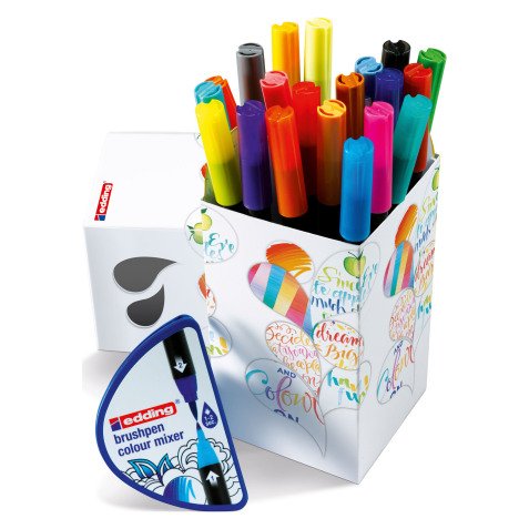 Stift Edding 1340 Happy Colour Sortiment von Farben - Schachtel von 20