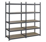 Rayonnages industriel - Élément départ H 200 x L 100 x P 60 cm