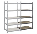 Rayonnage industriel - Élément suivant H 200 x L 100 x P 60 cm