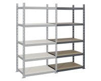 Rayonnage industriel - Élément suivant H 200 x L 100 x P 60 cm
