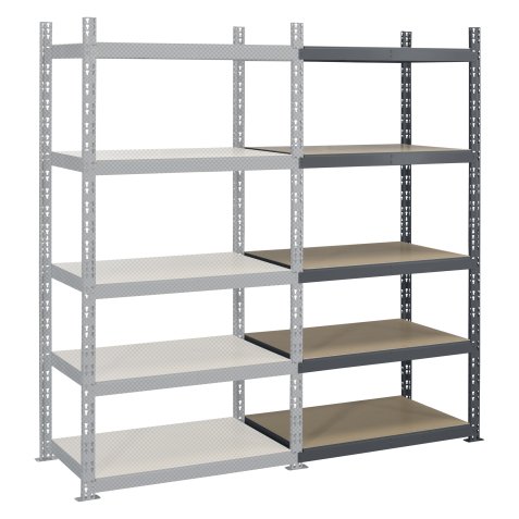 Rayonnage industriel - Élément suivant H 200 x L 100 x P 60 cm