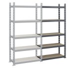 Rayonnage industriel - Elément suivant H 200 x L 100 x P 40 cm