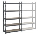 Rayonnage industriel - Élément départ H 200 x L 130 x P 40 cm