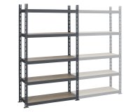 Rayonnage industriel - Élément départ H 200 x L 130 x P 40 cm