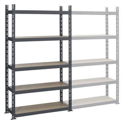 Rayonnage industriel - Élément départ H 200 x L 130 x P 40 cm