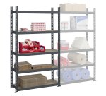 Rayonnage industriel - Élément départ H 200 x L 130 x P 40 cm