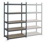 Rayonnage industriel - Elément départ H 200 x L 130 x P 60 cm