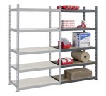 Rayonnage industriel - Elément suivant H 200 x L 130 x P 60 cm