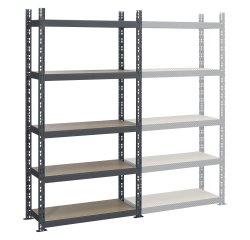 Rayonnage industriel - Elément départ H 200 x L 100 x P 40 cm