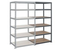 Rayonnage d'archives - Élément suivant H 200 x L 100 x P 70 cm
