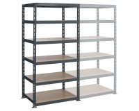 Rayonnage d'archives Archiv' - Élément départ H 200 x L 100 x P 70 cm