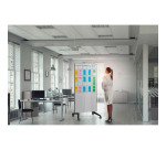 Tableau en verre mobile Legamaster 90 x 195 cm