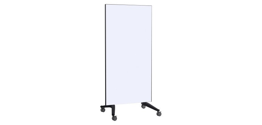 Tableau en verre mobile Legamaster 90 x 195 cm