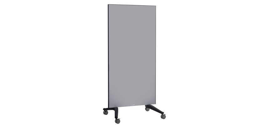 Tableau en verre mobile Legamaster 90 x 195 cm