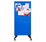Tableau en verre mobile Legamaster 90 x 195 cm