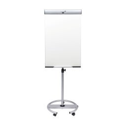 Paperboard - Professional Triangle mobile conference easel with round base