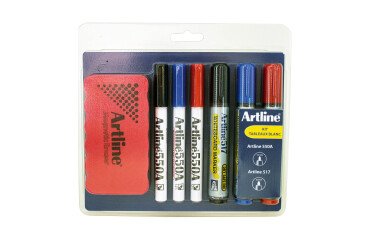 Kit de accesorios para pizarras blancas - Artline
