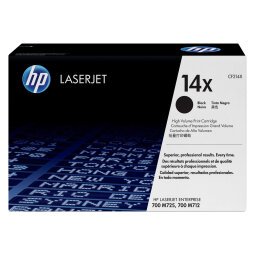 HP 14X - CF214X Tonerkartusche hohe Kapazität schwarz für Laserdrucker