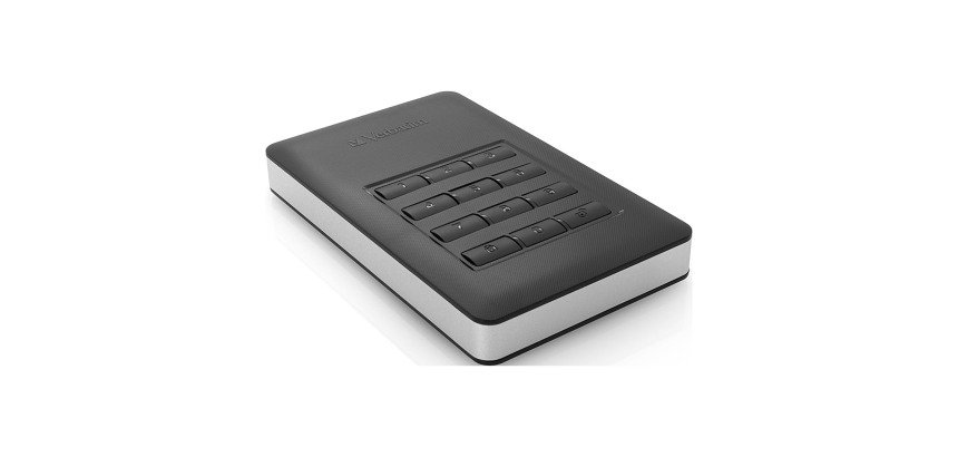 Disque dur sécurisé Verbatim Store'n'go 1 To avec accès par clavier