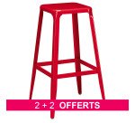 Pack mit 2 Hockern Métalo + 2 gratis 