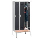 Coat rack monobloc industrial color clean