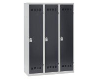Vestiaire colonne Color monobloc industrie salissante