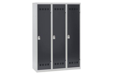 Vestiaire colonne Color monobloc industrie salissante