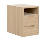 Cajonera móvil Ostrahl con 2 cajónes