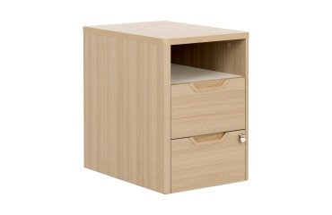 Cajonera móvil Ostrahl con 2 cajónes