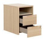 Cajonera móvil Ostrahl con 2 cajónes