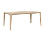 Bureau droit L 180 cm Absolu piétement frêne massif