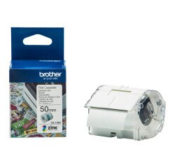 Etichette in rotolo Brother lunghezza continua Brother CZ1005 50 mm x 5 m bianco