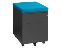Caisson mobile métal Bruneau avec coussin