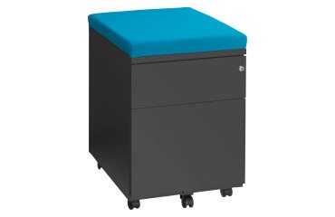 Caisson mobile métal Bruneau avec coussin