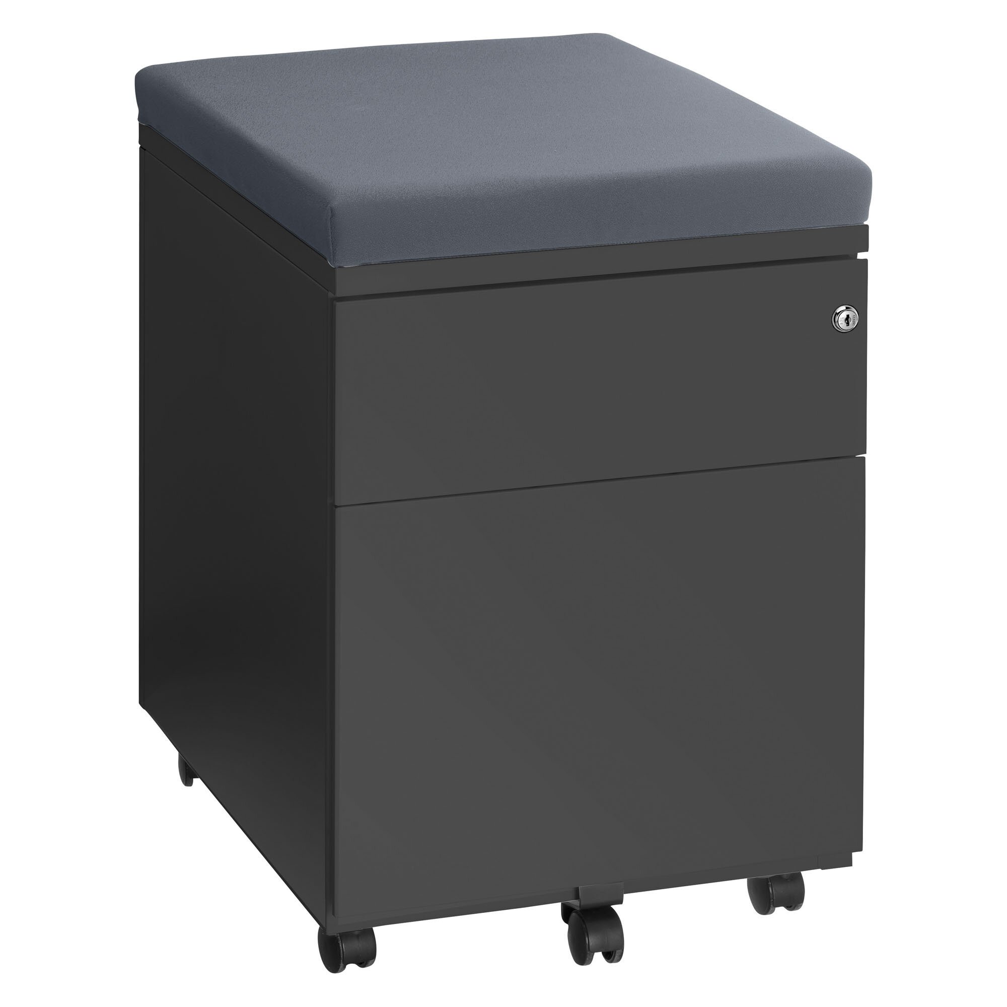 Caisson mobile métal Bruneau avec coussin