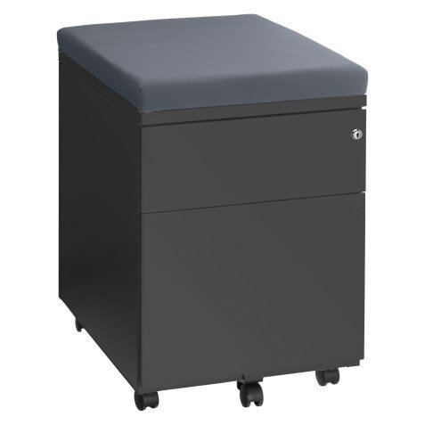 Caisson mobile métal Bruneau avec coussin